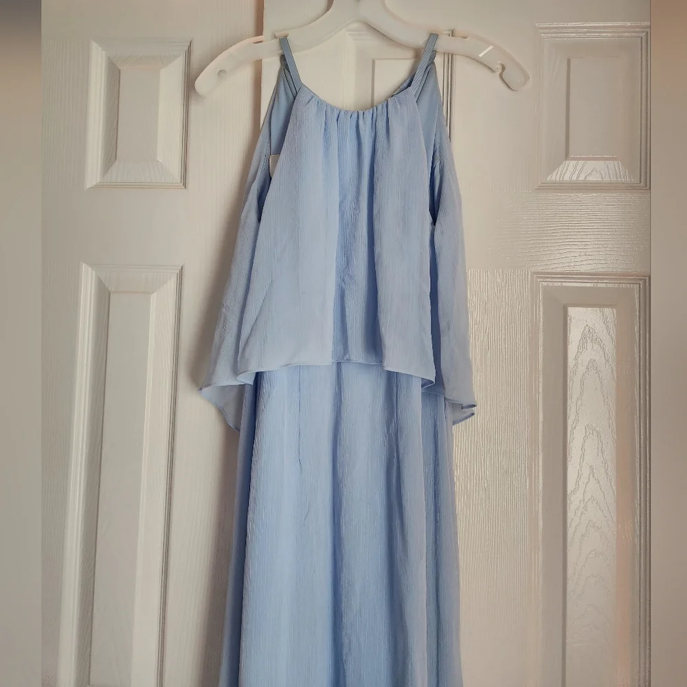 Womens David's Bridal Light Blue Dress~Size 2
